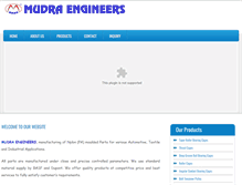 Tablet Screenshot of mudraengineers.com